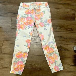 Old Navy floral Pixie pants